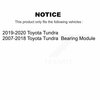 Kugel Rear Left Wheel Bearing Assembly For Toyota Tundra 70-512352